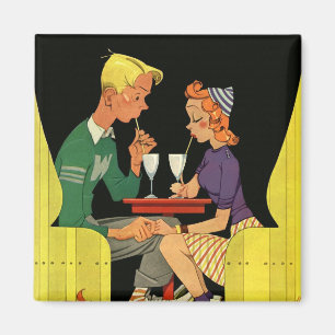  liefde en Romance, Tieners bij de Soda Shop Magneet
