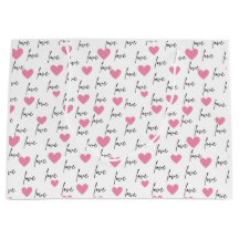 Liefde en roze harten