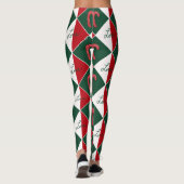 Liefde en snoep Canes Leggings (Achterkant)
