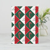 Liefde en Suikerstokken Kaart (Staand voorkant)