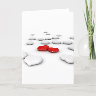 Liefde en vele harten kaart