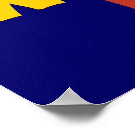 Liefde en vrede poster (Hoek)