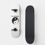 Liefde en vrede skateboard (Voorkant)