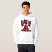 Liefde en vreugde deze kerst hoodie (Voorkant volledig)