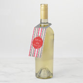 Liefde en vreugde komen naar je feestdag voor fees flessenhanger (Schuin)