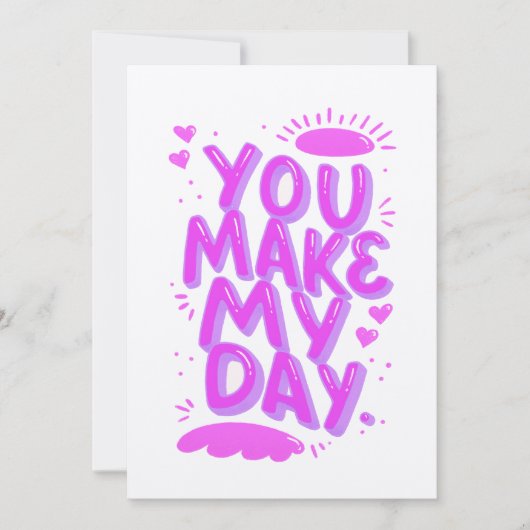 Liefde en Vriendschap Quote Kaart (Voorkant)