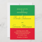 "LIEFDE EN VRIJHEID" - Juneteenth - Zomerbruiloft Kaart (Voorkant)