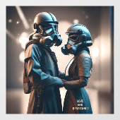 LIEFDE EN WEERSTAND Cine-scope 2 Raamsticker (Vel)