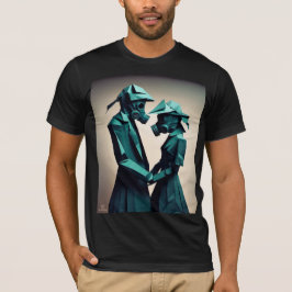 LIEFDE EN WEERSTAND Origami 2 T-shirt