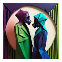 LIEFDE EN WEERSTAND Origami Levendig