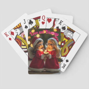 Liefde en zegeningen pokerkaarten