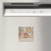 Liefde en zorg begint met Pyrex ware Magnet Magneet (Insitu (Vaatwasser))