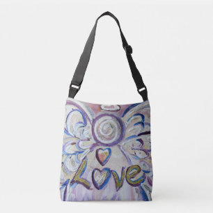 Liefde Engel Woord Art Purse Cross Body Bag Crossbody Tas