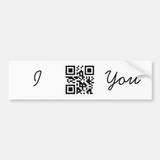 Liefde - Engels Bumpersticker