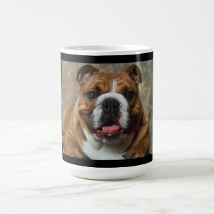 Liefde Engelse Bulldog Puppy Hond Koffiekop Mok