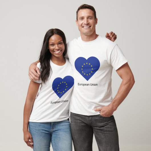 Liefde Europese Unie T-shirt (Unisex)