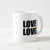 Liefde Extra Grote Beker (Voorkant rechts)