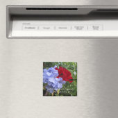 Liefde faalt nooit bloemen magneet (Insitu (Vaatwasser))