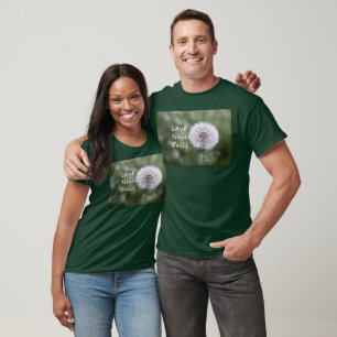 Liefde Faalt Nooit Paardenbloem1 Korintiërs 13 T-shirt