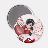 Liefde Fairy Magnet Magneet (Voorkant / Achterkant)