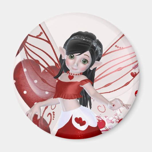 Liefde Fairy Magnet Magneet (Voorkant)