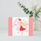 Liefde fee - Briefkaart (Staand voorkant)
