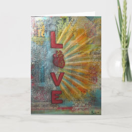 Liefde Feestdagen Kaart