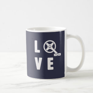 Liefde fietsen koffiemok