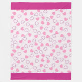 Liefde Fleece Deken (Voorkant)