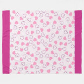 Liefde Fleece Deken (Voorkant (Horizontaal))