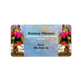 Liefde Flowers PM0001 Address Etiket (Voorkant)