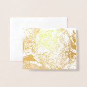 liefde folie kaarten (Voorkant met envelop)