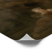 Liefde fontein van Jean-Honore Fragonard Poster (Hoek)