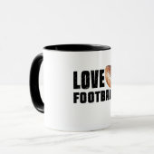 Liefde Football Mok (Voorkant links)