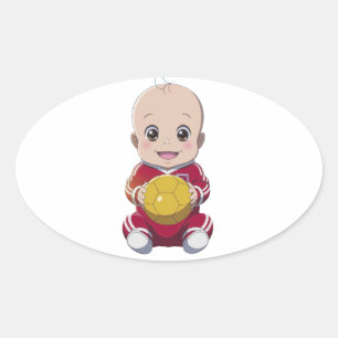 Liefde football ovale sticker