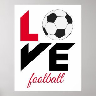 Liefde football poster