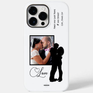 Liefde fotocel-telefoontas met grafische HAMbWG Case-Mate iPhone 14 Pro Max Hoesje