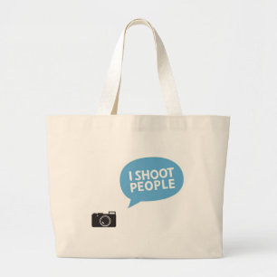 Liefde fotografie grote tote bag
