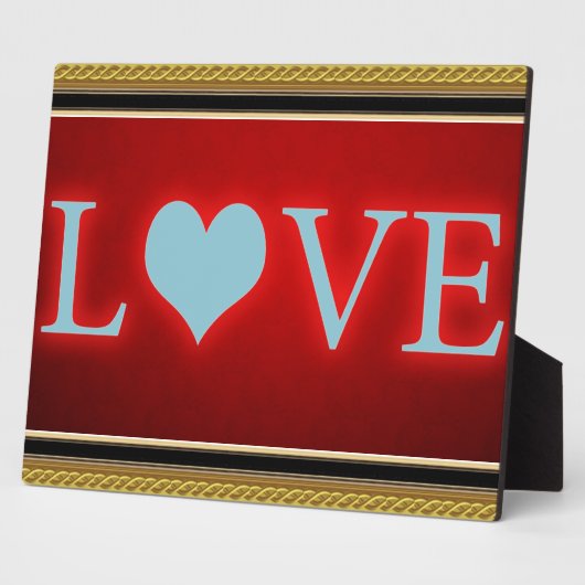 Liefde Fotoplaat (Zijkant)