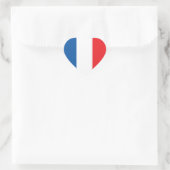Liefde Frankrijk Vlag, Franse kleuren Sticker (Tas)