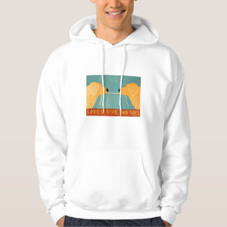 Liefde geeft en neemt-Goldens - Stephen Huneck Hoodie