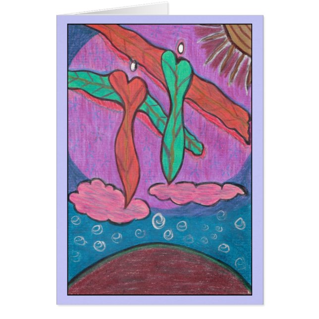 Liefde geeft ons een vlucht. (Voorkant)