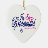 Liefde geeft ons vleugels keramisch ornament (Rechts)