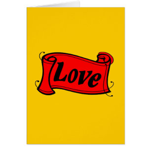 Liefde, geel zwart en rood