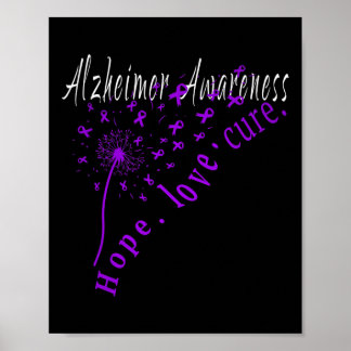 Liefde geneest Alzheimerheimer Ziekte Bewustzijn 1 Poster