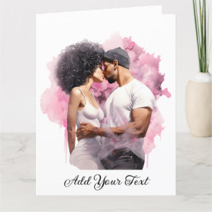 Liefde - Gevouwen Wenskaart Kaart