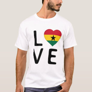 Liefde - Ghana Flag T-shirt