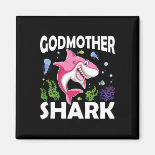 Liefde glimlach mooie visgodmoeder haai in het Zee Magneet