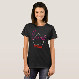 Liefde & goede vibes t-shirt