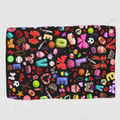 Liefde Golfhanddoek (Horizontaal)